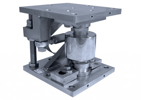 kit de montage en compression pour capteurs de pesage, en acier inox pour peser des cuves ou silos
